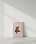 The Wine Cat #3 - Canvas Art Print